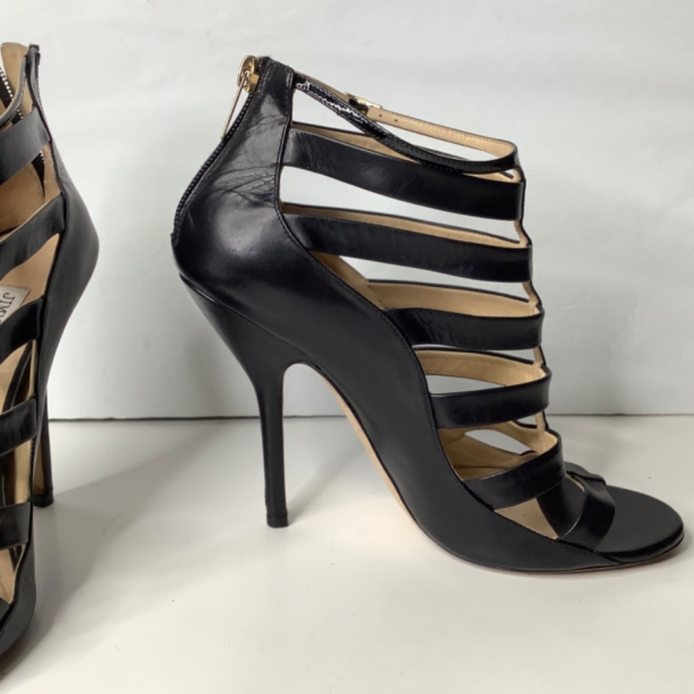 Jimmy Choo "Fathom" Caged Heel Sandals size 39 - Picture 12 of 16